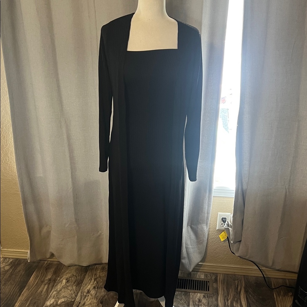 Body Con Dress & Duster Set - Medium- NWOT